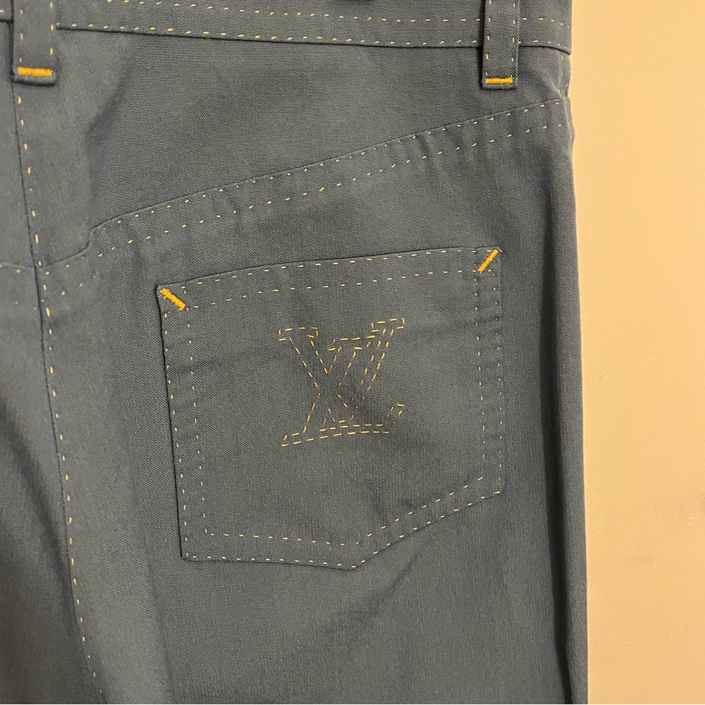 Louis Vuitton Blue Pants